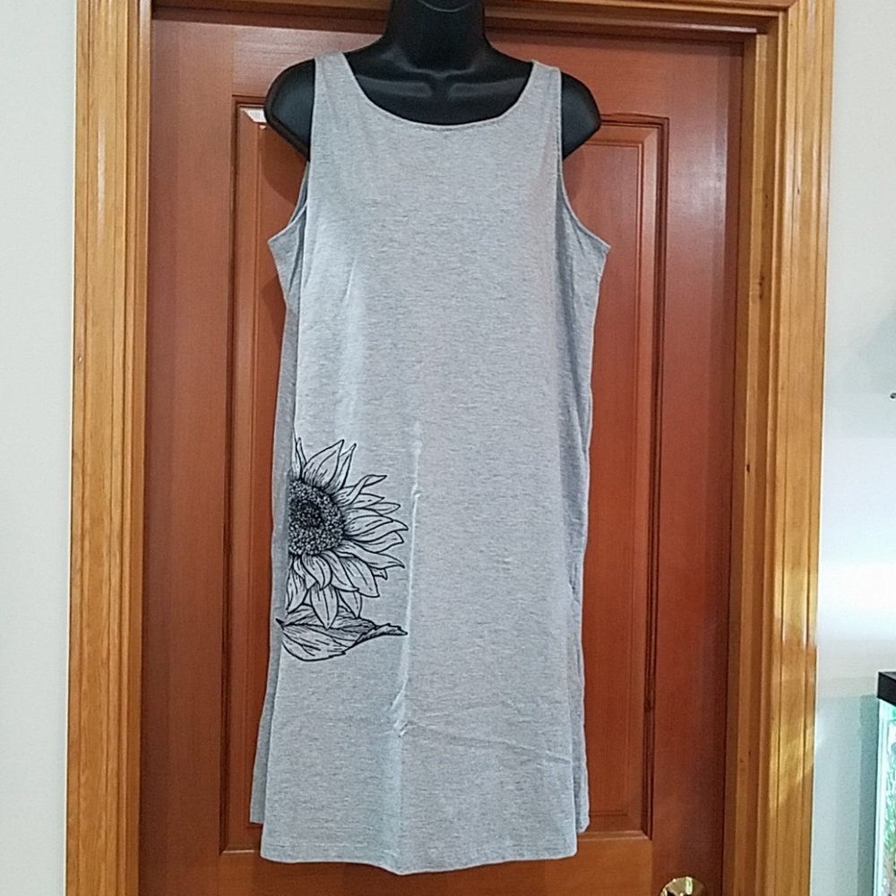 BRAND NEW SZ XL TANK DRESS INSTANT MESSAGE